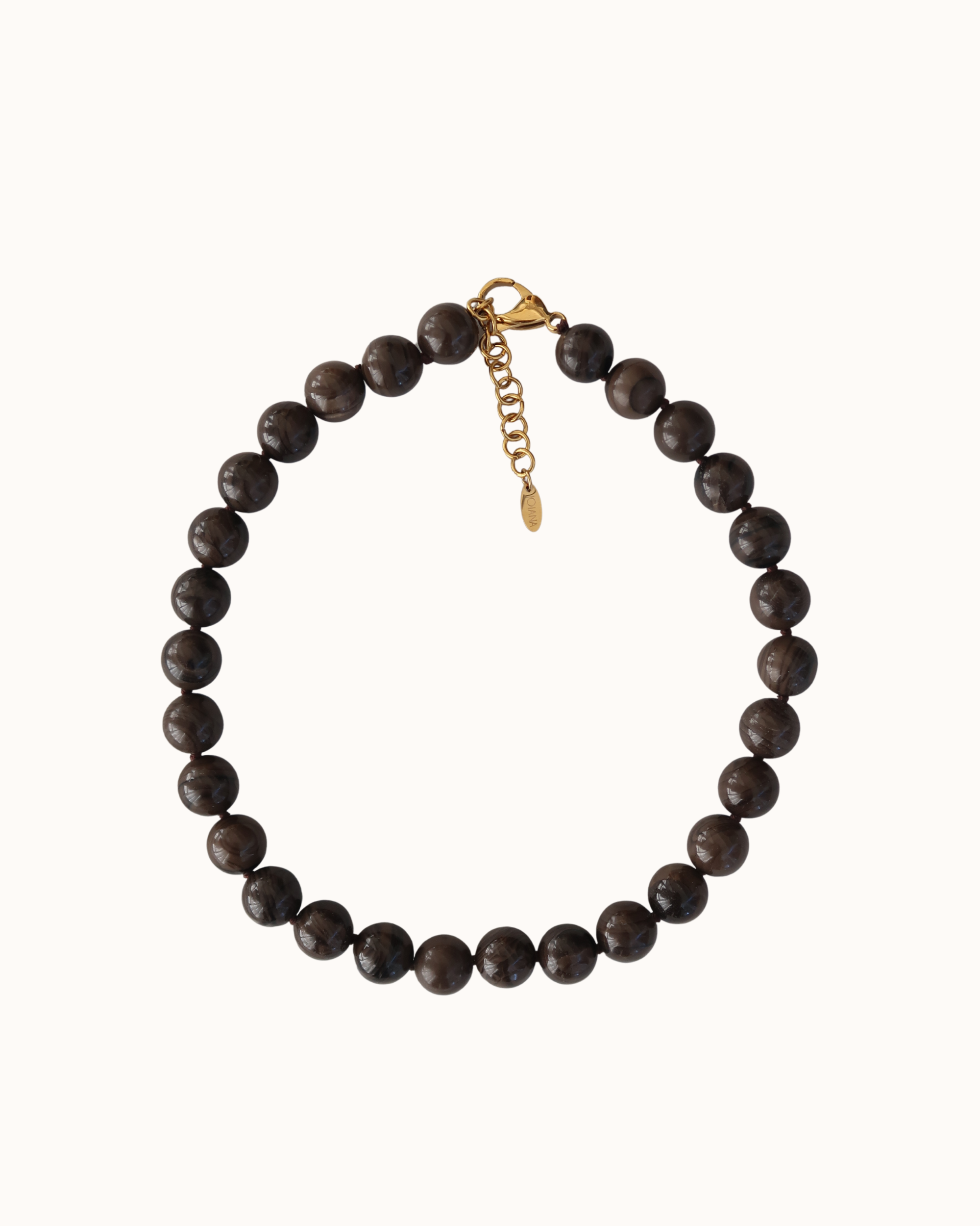 334.png Mello Stone Necklace- Chocolate - Image 1