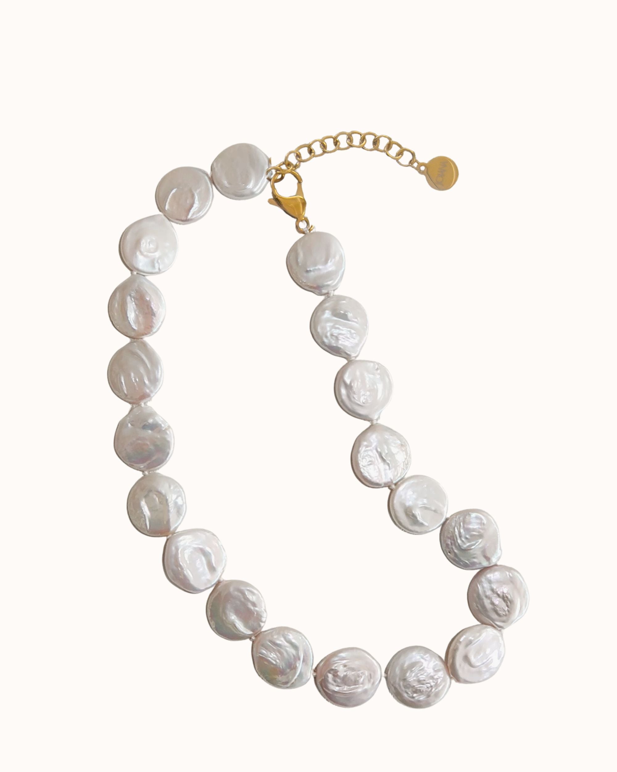 96.jpg Coin Pearl Necklace - Image 1
