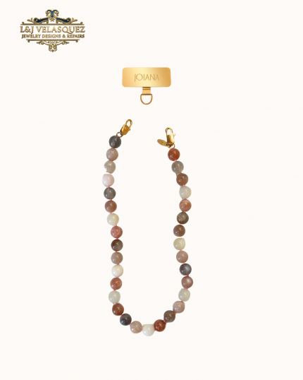 The Everywhere Phone Strap- Petal Pink by L&J Velasquez Jewelry Designs & Repairs LLC