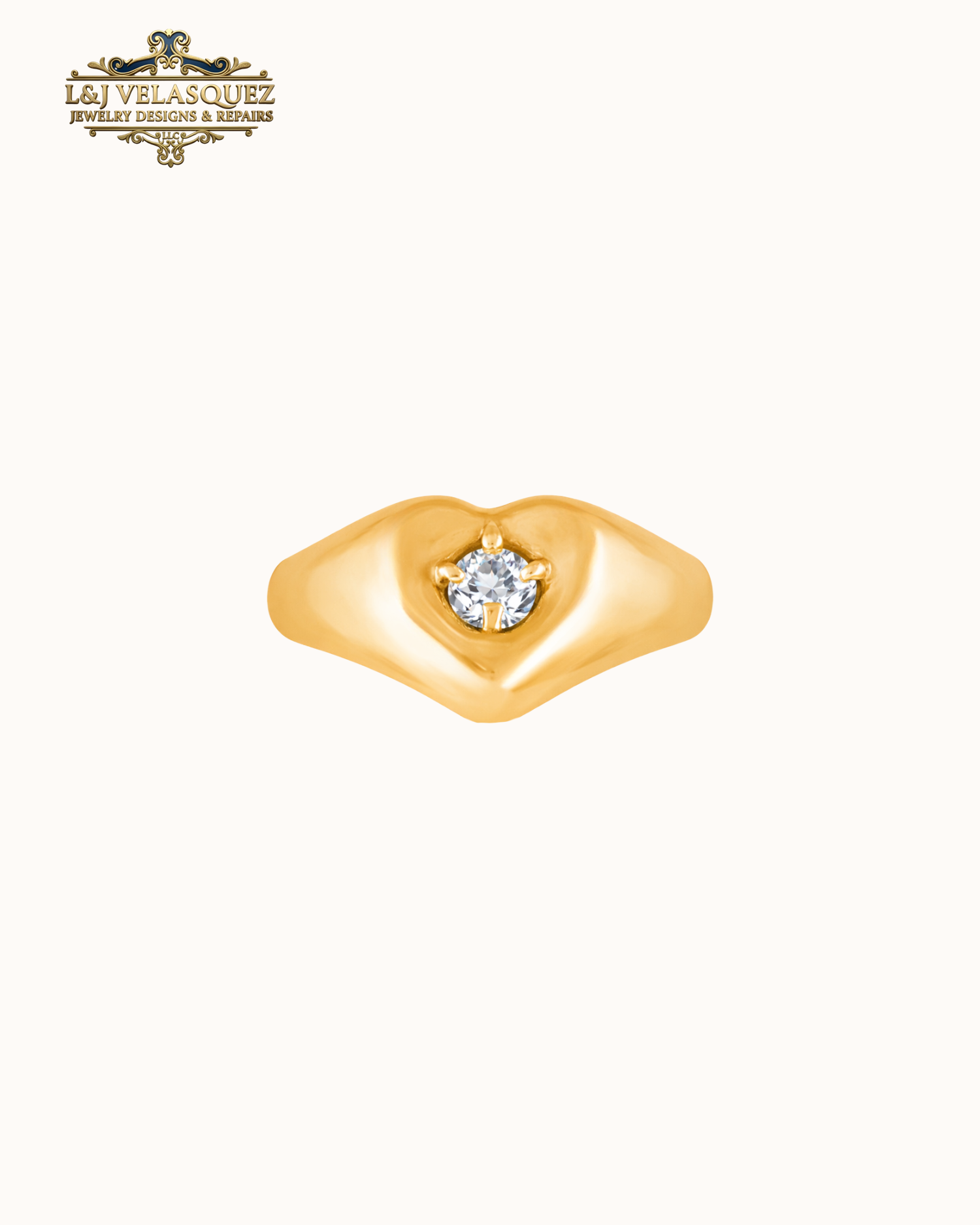 Sweetheart Pinky Ring Sweetheart Pinky Ring by L&J Velasquez Jewelry Designs & Repairs LLC