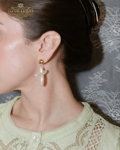 Colette Cross Earrings product image 2 by L&J Velasquez Jewelry Designs & Repairs LLC