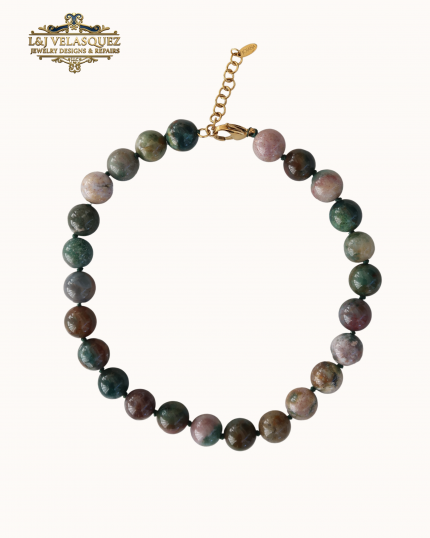 Mello Stone Necklace- Willow by L&J Velasquez Jewelry Designs & Repairs LLC