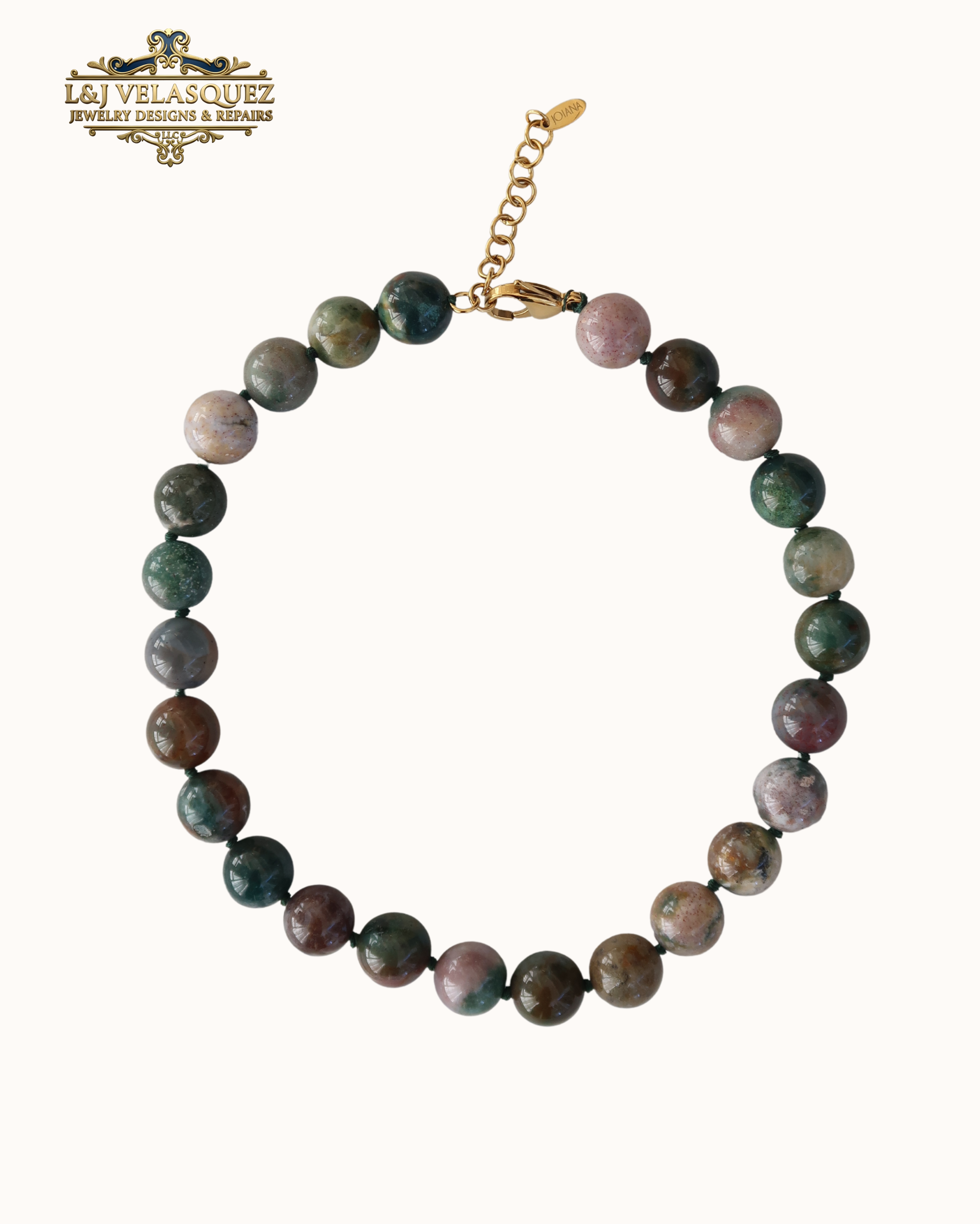 Mello Stone Necklace- Willow Mello Stone Necklace- Willow by L&J Velasquez Jewelry Designs & Repairs LLC