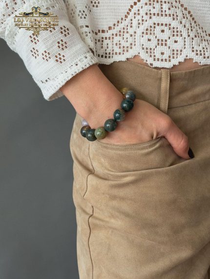 Mello Stone Bracelet- Willow product image 2 by L&J Velasquez Jewelry Designs & Repairs LLC