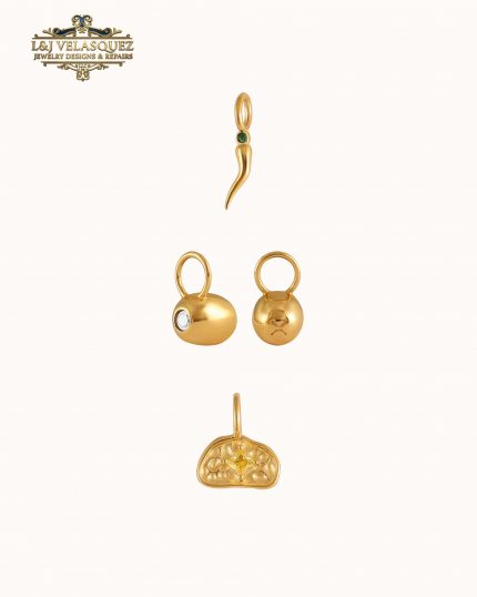 L.E Charm Pantry (Set of 3) by L&J Velasquez Jewelry Designs & Repairs LLC