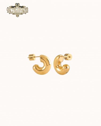 The Mini Hoops by L&J Velasquez Jewelry Designs & Repairs LLC