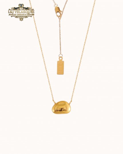 I love You Bean Necklace by L&J Velasquez Jewelry Designs & Repairs LLC