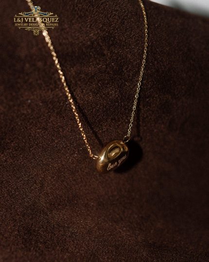 I love You Bean Necklace product image 2 by L&J Velasquez Jewelry Designs & Repairs LLC